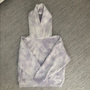 a new day Purple Tie-Dye Hoodie